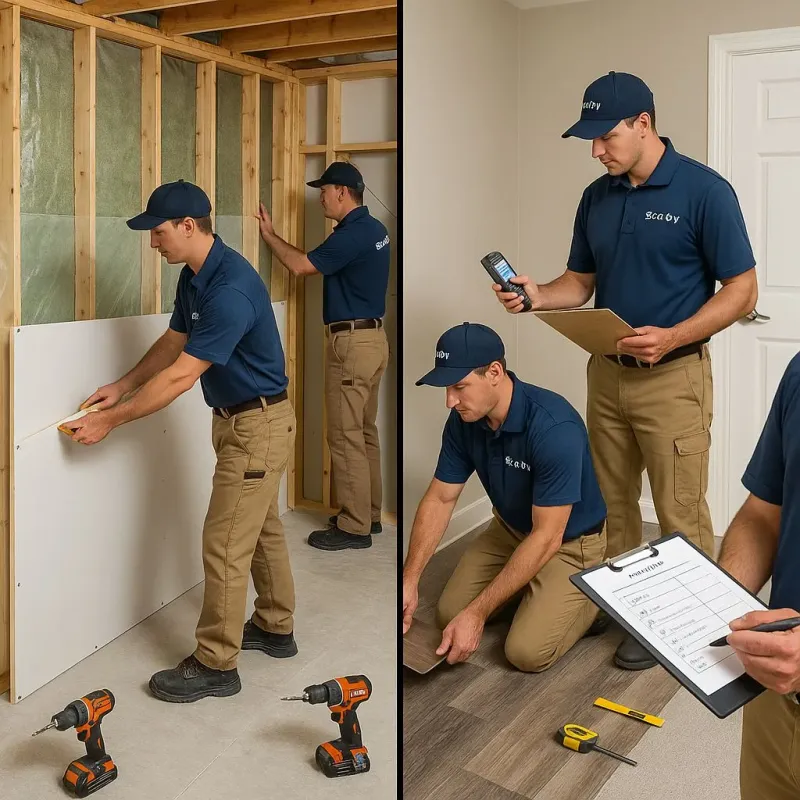 Repairs and Reconstruction process in Oakland Park, FL